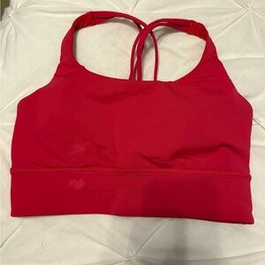 Lululemon Energy Longline Bra Medium Support WITH padding, B-D Cups
